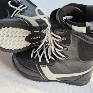 Ride Orion Snowboard Boots Mens 12 Black No Box Thinsulate Lace Slider Lock Tab