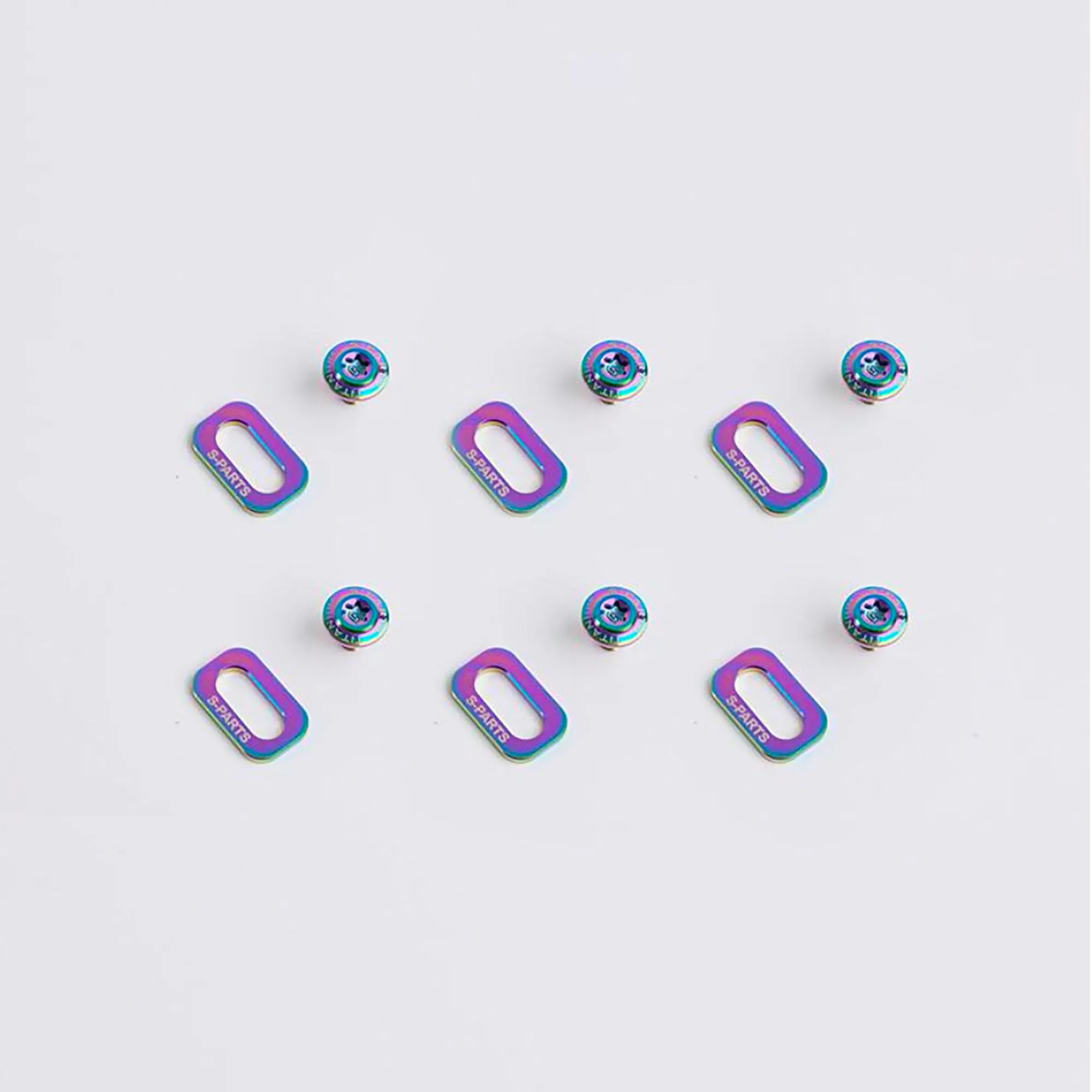 S-Parts Titanium Look Cleat Bolt Set