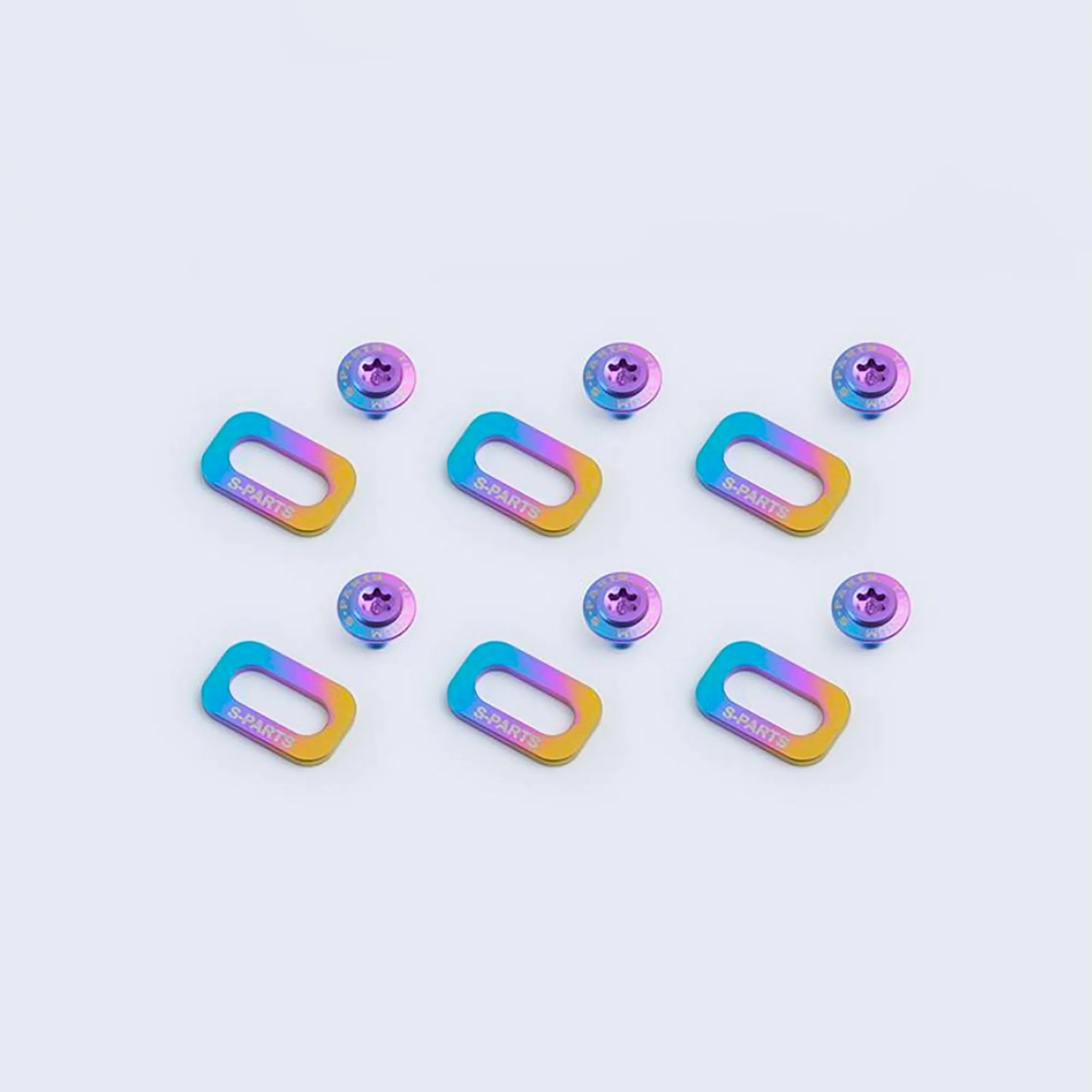 S-Parts Titanium Look Cleat Bolt Set
