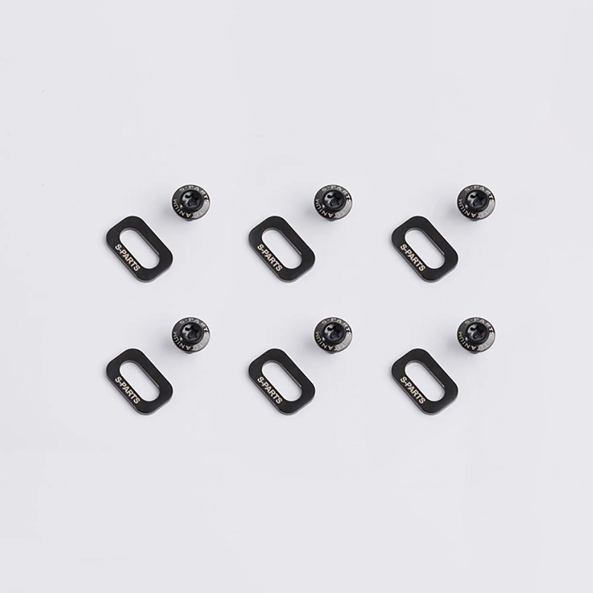 S-Parts Titanium Look Cleat Bolt Set