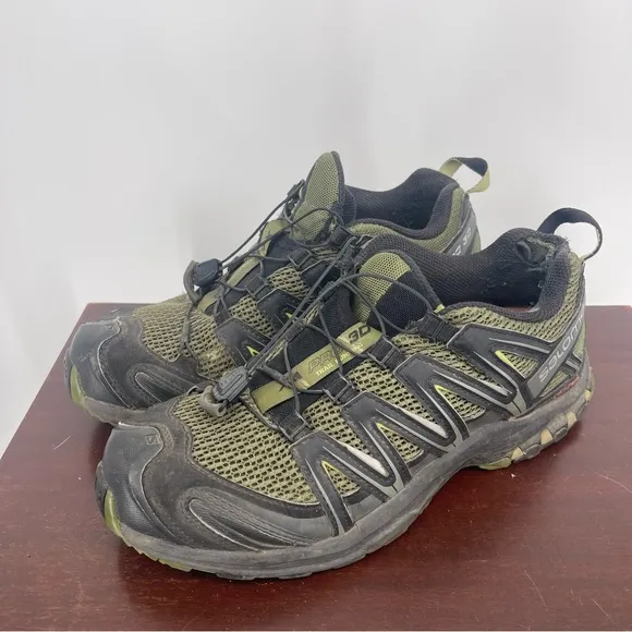 Salomon Men's XA Pro 3D Gore-Tex‎ Green  Trail Shoes Sneakers Size US 9