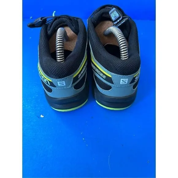 Salomon Speedcross Vario Black Yellow Mens Trail Running Shoes Sneaker Size 5