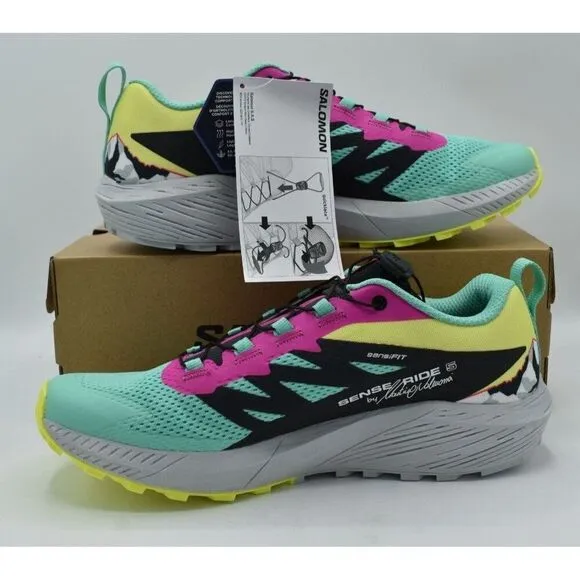 Salomon Womens Size 10 Sense Ride 5 Martina LTD Trail Running Sneakers Shoes