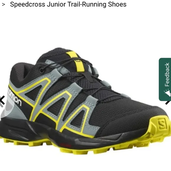 SalomonSpeedcross Junior Trail-Running Shoes - Kids US 4