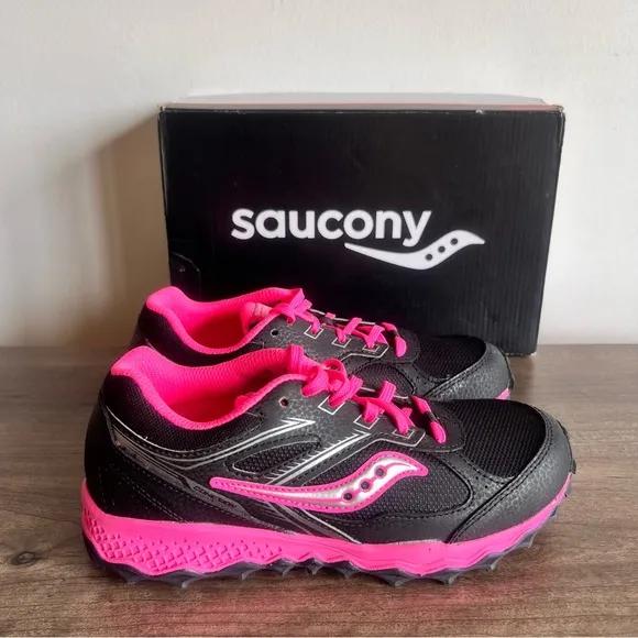 Saucony Cohesion TR14 Youth Trail Shoe Size 3.5 Wide #042A