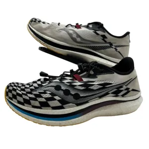 Saucony Endorphin Pro 2 Mens 13 Checkered Running Shoes Sneakers Gym S20687-40