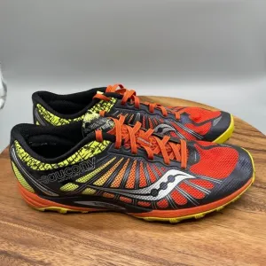 Saucony Kinvara TR 2 Shoes Mens Size 11.5 Orange Trail Running Sneakers 20205-1
