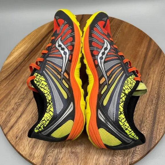 Saucony Kinvara TR 2 Shoes Mens Size 11.5 Orange Trail Running Sneakers 20205-1