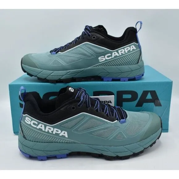 Scarpa Womens EU 40.5 US 8 2/3 Rapid Approach Nile Blue Trail Running Shoes