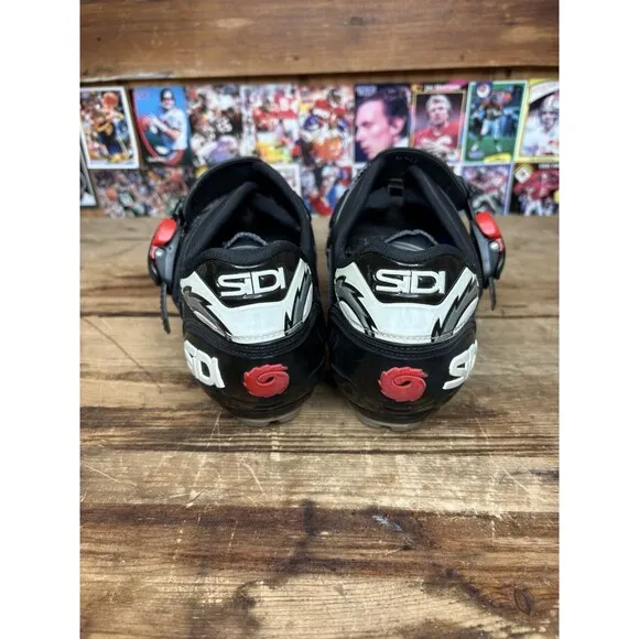 Sidi Dominator 5 Mountain Bike Shoes EU 47 US Men BLACK 2-Bolt MTB Cycling Rare