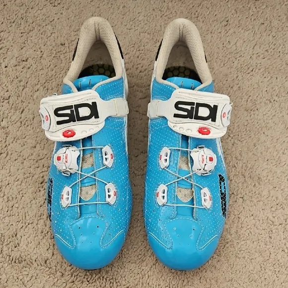 SIDI Wire Carbon Road Bike Shoes. Size 44.5