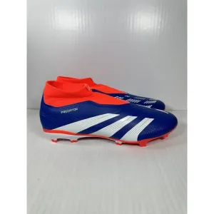 Size 10.5 Adidas Mens Predator League LL Fg Laceless IF6333 Soccer Cleats Blue
