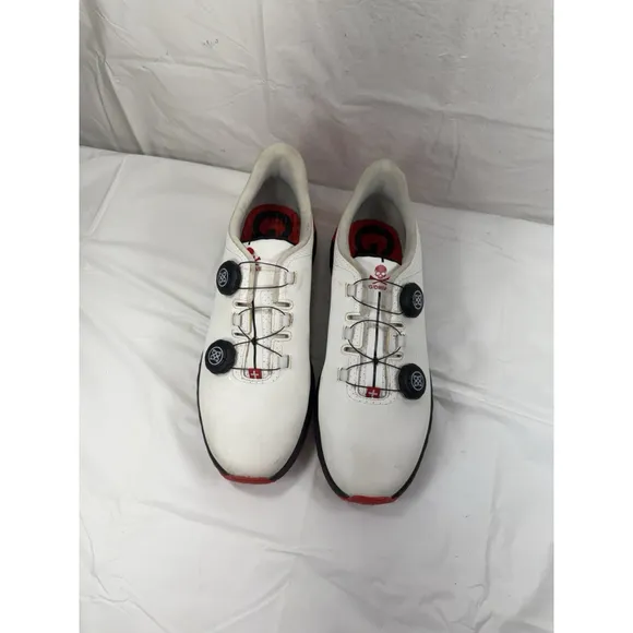 Size 10.5 Men's G/FORE G-Drive Golf Shoes RED WHITE