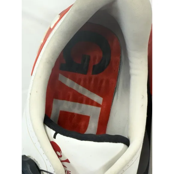 Size 10.5 Men's G/FORE G-Drive Golf Shoes RED WHITE