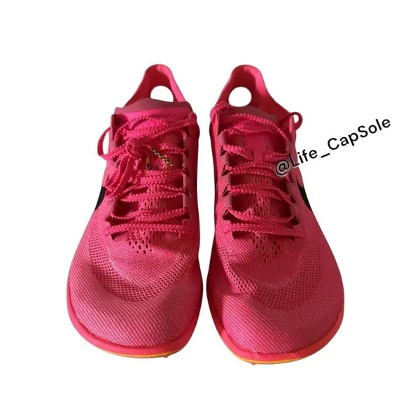 Size 11.5 Nike ZoomX Dragonfly Hyper Pink Track Spikes Men New Orange CV0400-600