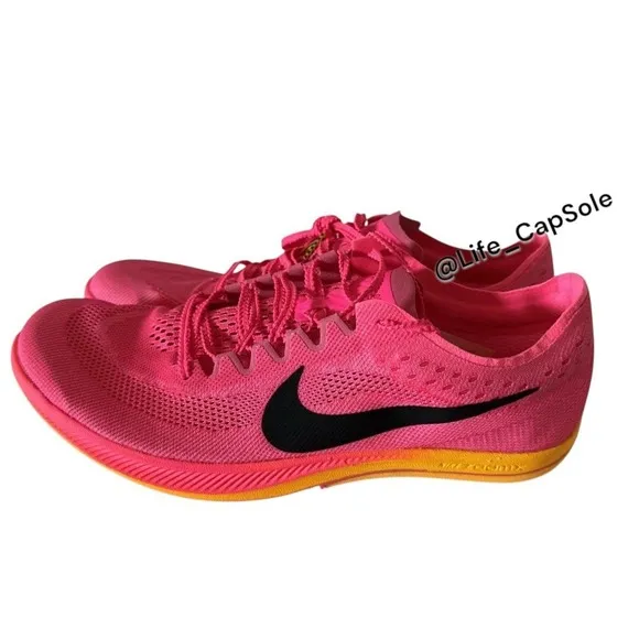 Size 11.5 Nike ZoomX Dragonfly Hyper Pink Track Spikes Men New Orange CV0400-600