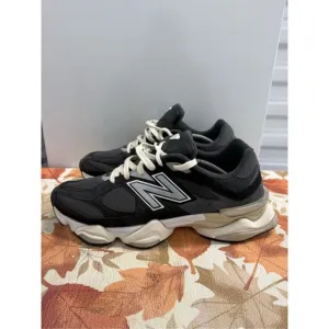 Size 13  New Balance 9060 Sneakers  Men's Running Shoes Black White