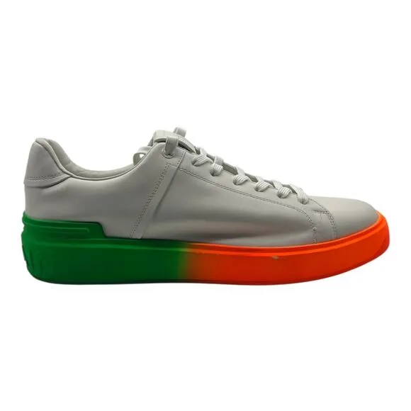 Size 13US - Balmain B-Court Low-Top Men's Leather Sneakers