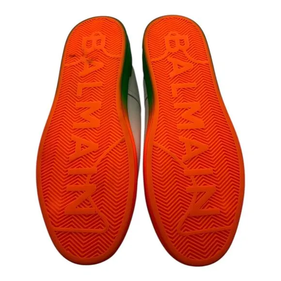 Size 13US - Balmain B-Court Low-Top Men's Leather Sneakers