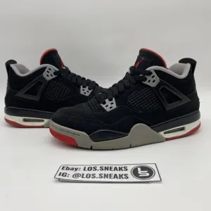 Size 7y (GS) - Jordan 4 Retro OG 2019 Low Bred (408452-060)