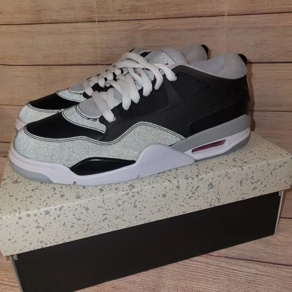 Size 8 - Air Jordan 4 RM Black Metallic