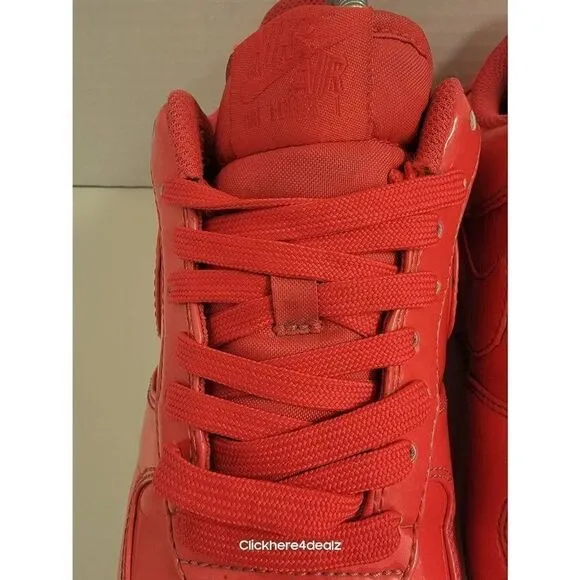 Size 9 - Nike Air Force 1 '07 LV8 UV Siren Red Patent Leather 2018 Men's