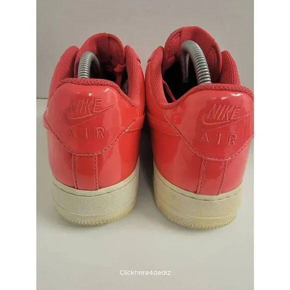 Size 9 - Nike Air Force 1 '07 LV8 UV Siren Red Patent Leather 2018 Men's