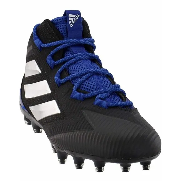 Size 9.5 Adidas‎ Freak Carbon Mid Football 🏈 Cleats Blue Black NWT EE7137 Men