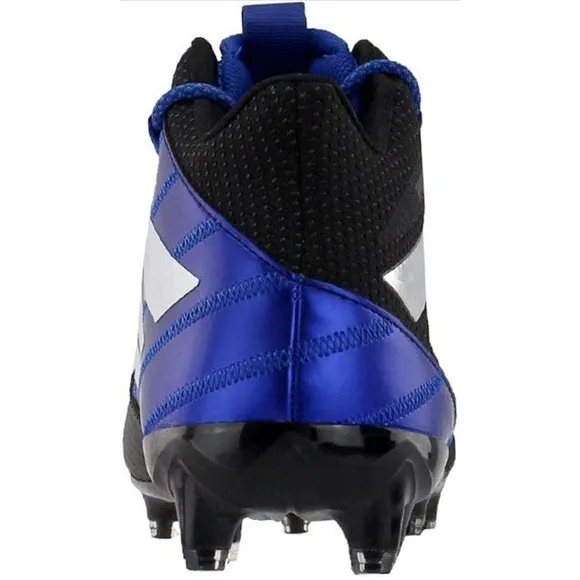 Size 9.5 Adidas‎ Freak Carbon Mid Football 🏈 Cleats Blue Black NWT EE7137 Men