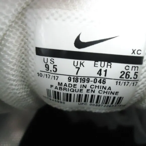 SIZE 9.5. NIKE 918199-046 Zoom Cage 3 hard court tennis sneakers shoes.