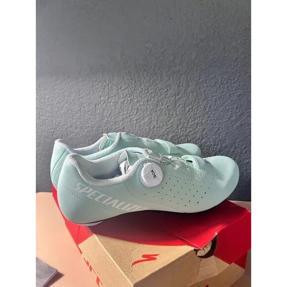 Specialized Torch 1.0 Cycling Shoes Men 8 Women 9.5 White Sage Sports  NIB