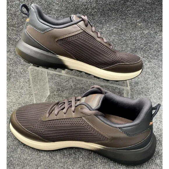 Stroll Golf Shoe Men's Size 8.5 Spikeless Performance Knit Black Espresso