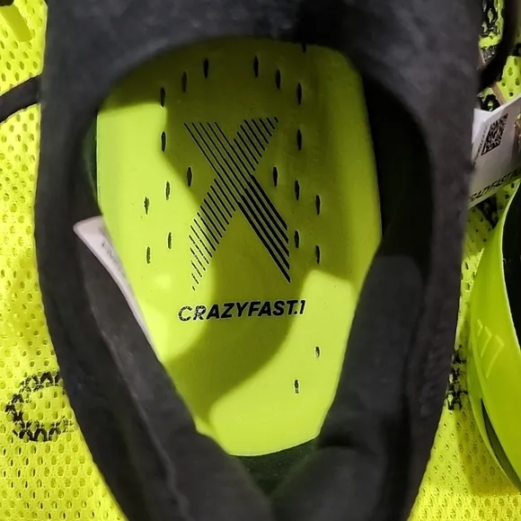 Sz 8.5 11 Adidas Crazyfast.1 FG Injection Soccer Cleats Shoes Black IG0670