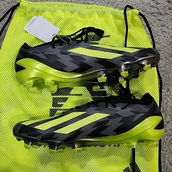 Sz 8.5 11 Adidas Crazyfast.1 FG Injection Soccer Cleats Shoes Black IG0670