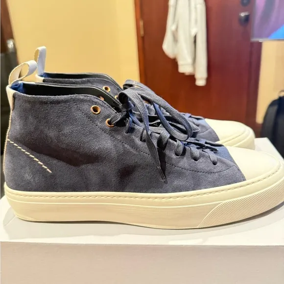 The Good Man Brand Blue High-Top Sneakers