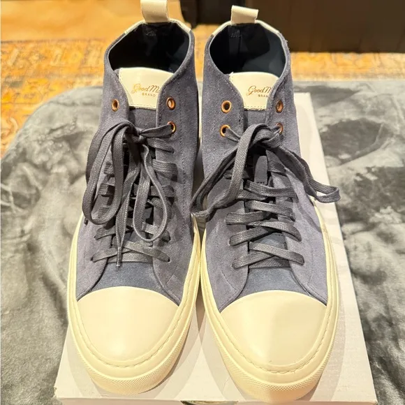 The Good Man Brand Blue High-Top Sneakers
