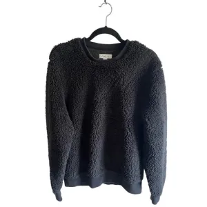 The Rail pull over crew fleece black size Med