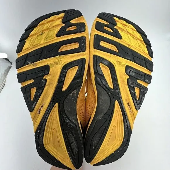 Topo Ultrafly 3 5mm Drop Yellow Road Running Shoes Size 10