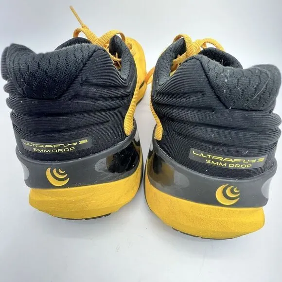 Topo Ultrafly 3 5mm Drop Yellow Road Running Shoes Size 10