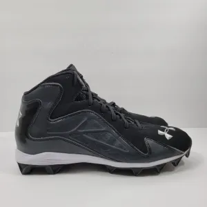 Under Armor Men's Black Football Cleats 1242241-001US Size 12