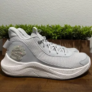 Under Armour Curry 3Z7 Basketball Shoes Gray White 3026622-102 Men’s Size 13