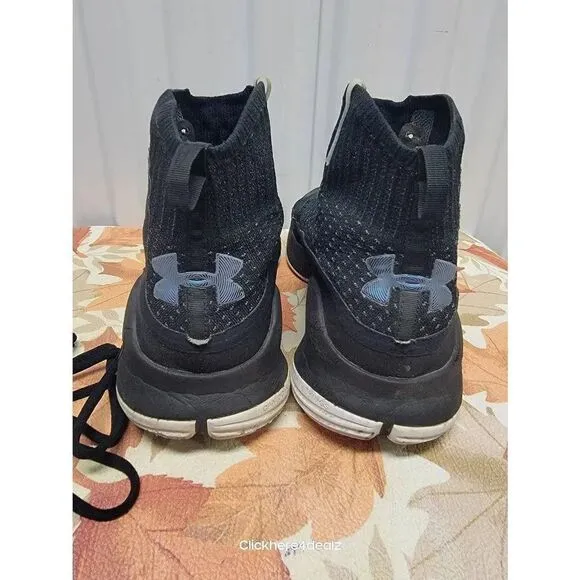 Under Armour Curry 4 More Range 1298306-014 Men's Basketball Shoes Size 15 Black