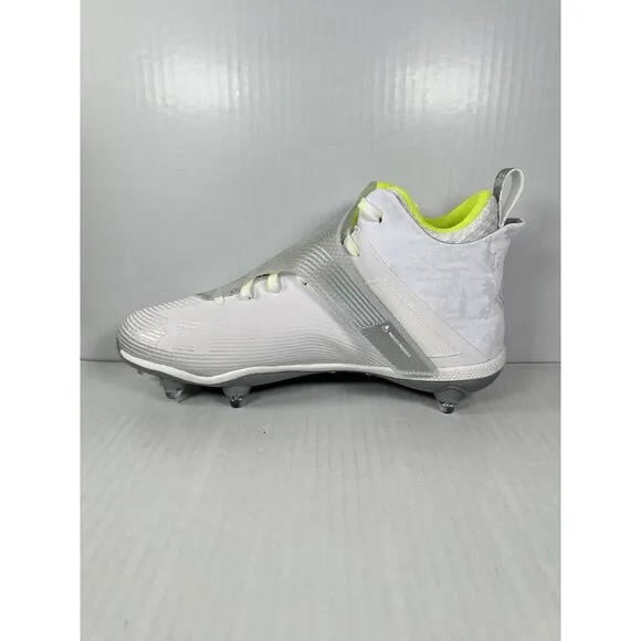 Under Armour Highlight Hammer D Football Cleats 3025086-100 Mens 11.5 White Volt