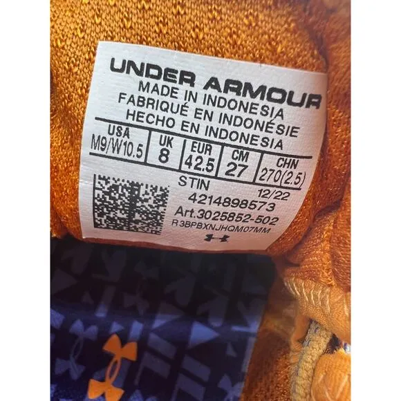 Under Armour HOVR Ridge Trail Running Shoes Blue 3025852 502 Men's Size 9🛒