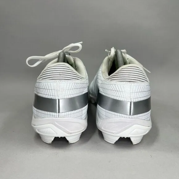 Under Armour Men's Size 15 White Nitro Football Cleats