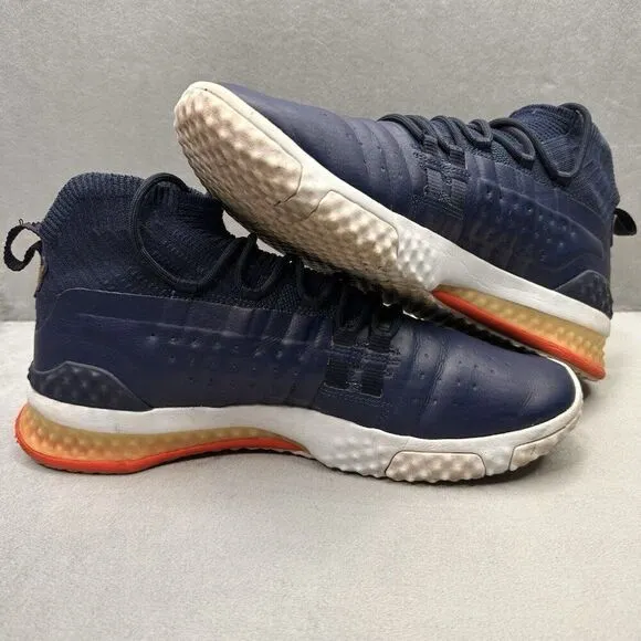 Under Armour Project Rock 1 Mens Size 12 Shoes Navy Blue Training Gym Sneaker