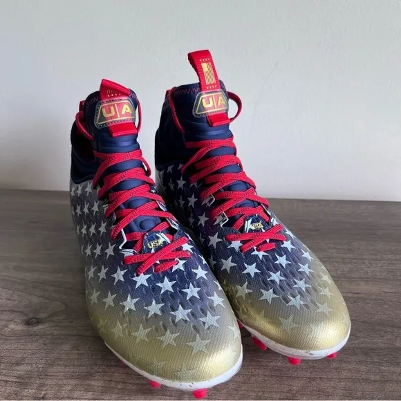 Under Armour Spotlight Lux LE MC Men's Football Cleats Size 10