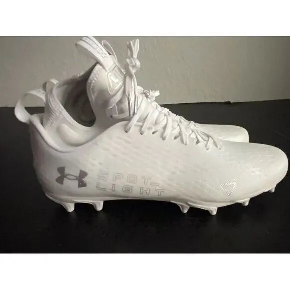 Under Armour Spotlight Lux MC 2.0 Football Cleats 3026480-100 Men's Sz 12.5 NEW