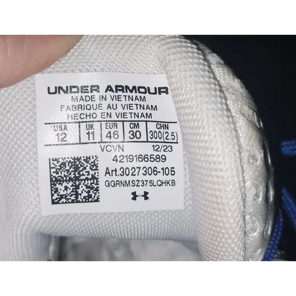 Under Armour UA Hammer 2.0 MC Men's Size 11.5 Cleats Football Shoes