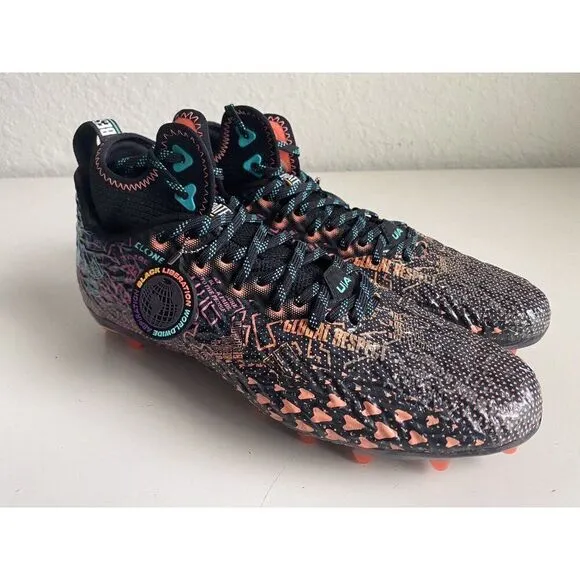 Under Armour UA Spotlight Clone MC LE SC Football Cleats 3026337-001 Men’s Sz 11